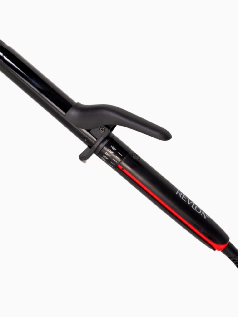 N.O.B. REVLON 1” COCONUT OIL-INFUSED CURLING IRON 6’ CORD CERAMIC 10 TEMP